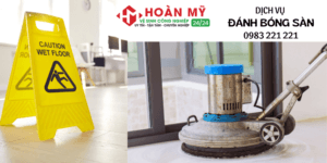 Mài và đánh bóng sàn- Vệ sinh công nghiệp tại Hà Nội
